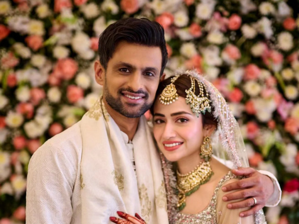 Shoaib Malik Marries Actress Sana Javed